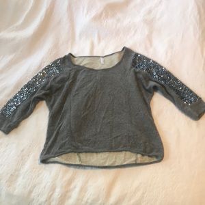 Festive Sequin Sweater